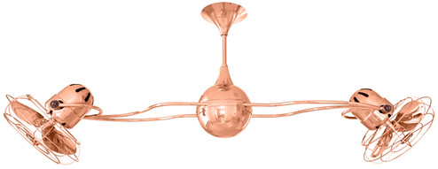 Italo Ventania Ceiling Fan in Polished Copper (101|IV-CP-MTL)