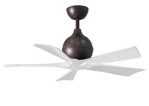 Irene 42''Ceiling Fan in Textured Bronze (101|IR5-TB-MWH-42)