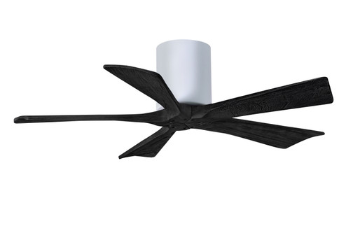 Irene-5H 42'' Ceiling Fan in Gloss White (101|IR5H-WH-BK-42)