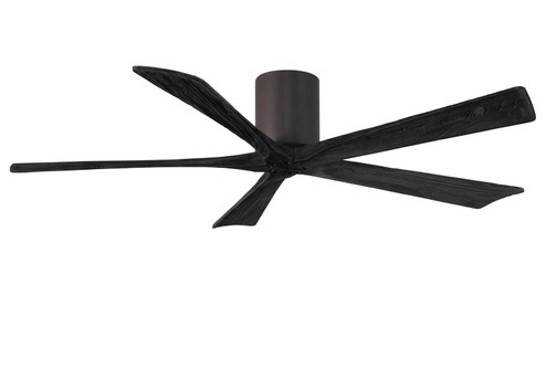 Irene-5H 60'' Ceiling Fan in Textured Bronze (101|IR5H-TB-BK-60)
