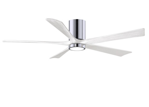 Irene-5HLK 60'' Ceiling Fan in Polished Chrome (101|IR5HLK-CR-MWH-60)