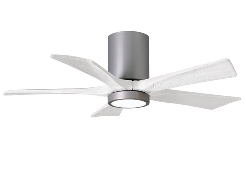 Irene-5HLK 42'' Ceiling Fan in Brushed Nickel (101|IR5HLK-BN-MWH-42)