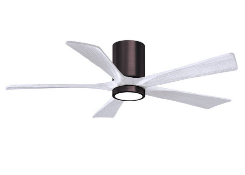 Irene-5HLK 52'' Ceiling Fan in Brushed Bronze (101|IR5HLK-BB-MWH-52)