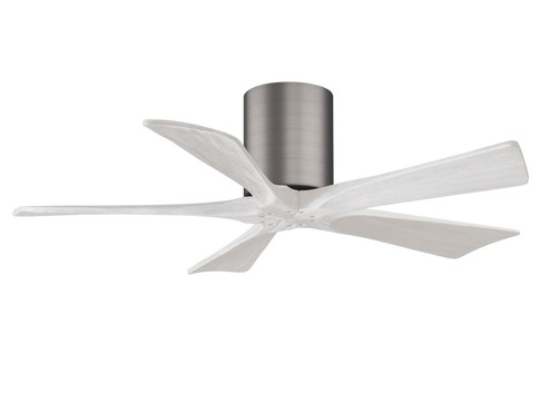 Irene-5H 42'' Ceiling Fan in Brushed Pewter (101|IR5H-BP-MWH-42)