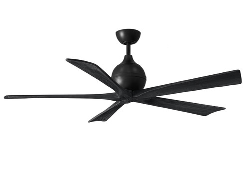 Irene-5 60'' Ceiling Fan in Matte Black (101|IR5-BK-BK-60)