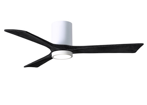 Irene-3HLK 52'' Ceiling Fan in Gloss White (101|IR3HLK-WH-BK-52)