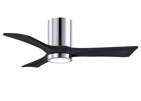 Irene-3HLK 42'' Ceiling Fan in Polished Chrome (101|IR3HLK-CR-BK-42)