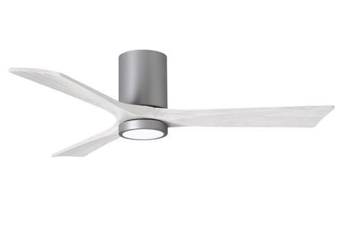 Irene-3HLK 52'' Ceiling Fan in Brushed Nickel (101|IR3HLK-BN-MWH-52)
