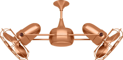 Duplo-Dinamico Ceiling Fan in Brushed Copper (101|DD-BRCP-MTL)