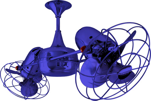 Duplo-Dinamico Ceiling Fan in Safira (101|DD-BLUE-MTL)