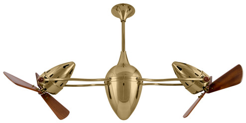Ar Ruthiane 48'' Ceiling Fan in Polished Brass (101|AR-PB-WD)