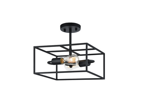 CANDID Two Light Flush Mount in Rusty Black (423|X71642RB)