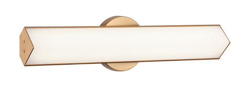 JADE LED Vanity in Aged Gold Brass (423|S09918AG)