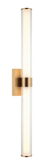 Macie LED Vanity in Aged Gold Brass (423|S06432AG)