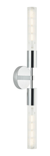 Lumière Two Light Vanity in Chrome (423|S04002CH)