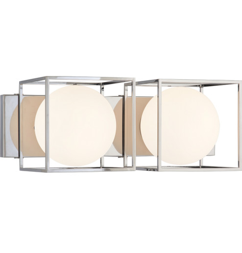 Squircle Two Light Wall Sconce in Chrome (423|S03802CH)