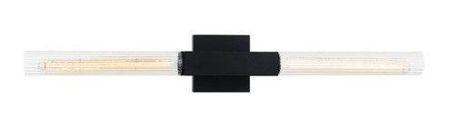 Odelle Two Light Wall Sconce in Matte Black (423|S03112BK) Odelle Two Light Wall Sconce in Matte Black (423|S03112BK)