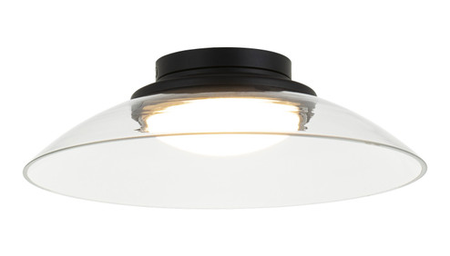 LUNA LED Flush Mount in Matte Black (423|M16411MBCL)