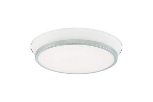 JAXX LED Ceiling Mount in White + Chrome (423|M11202WHCH)