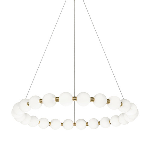 Oni One Light Chandelier in Oxidized Gold (423|C83432OG)