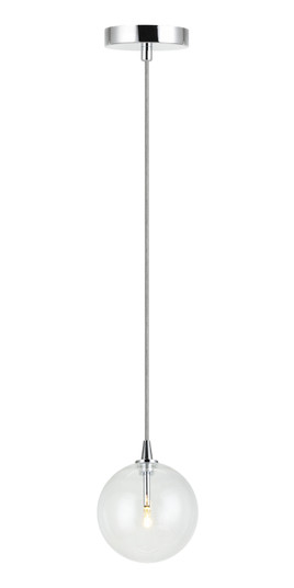 Bolha One Light Pendant in Chrome (423|C81801CHCL)
