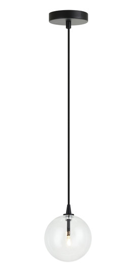 Bolha One Light Pendant in Black (423|C81801BKCL)