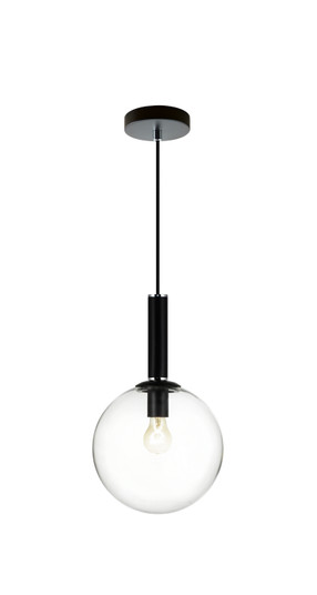 Stellar One Light Pendant in Black (423|C75311BKCL)