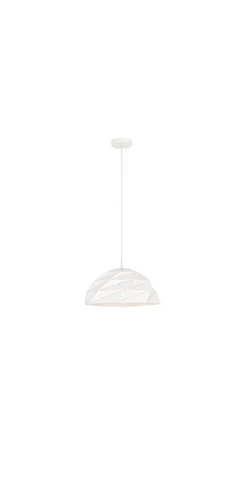 Riku One Light Pendant in White (423|C72701WH)
