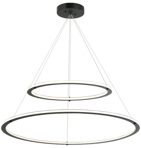 VICTORIA LED Pendant in Black (423|C66164BK)