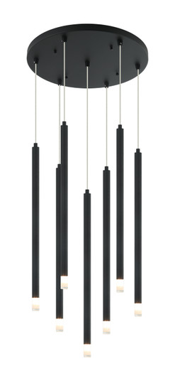 Reigndrop Seven Light Pendant in Matte Black (423|C63107MB)