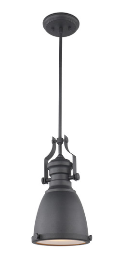 Cresswell Series One Light Pendant in Matte Black (423|C53801MB)