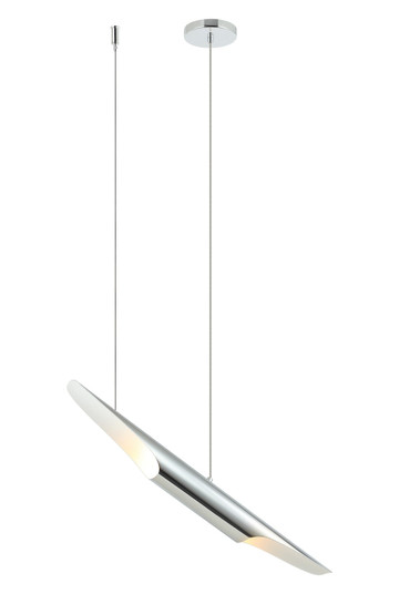 STYLUS Two Light Chandelier in Chrome (423|C32412CH)