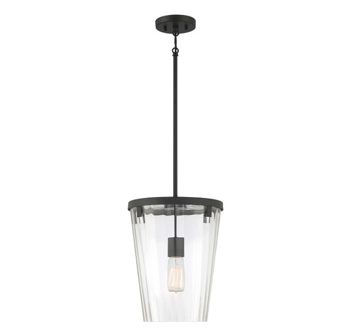 Dimond One Light Pendant in Matte Black (159|V6-L7-2322-1-89)