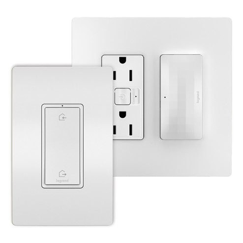 radiant Outlet Kit With H/A Switch in White (246|WNRH15KITWH)