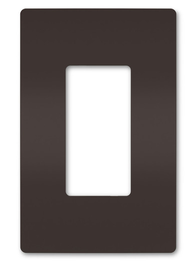 radiant One-Gang Screwless Wall Plate in Brown (246|RWP26)