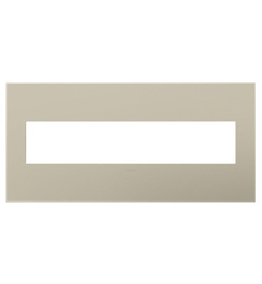 adorne Five-Gang Screwless Wall Plate in Titanium (246|AWP5GTM1)