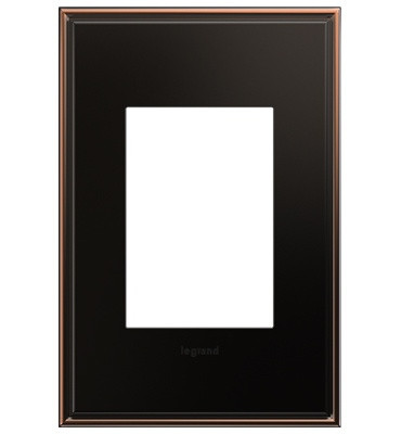 adorne One-Gang-Plus Screwless Wall Plate in Oil Rubbed Bronze (246|AWC1G3OB4)