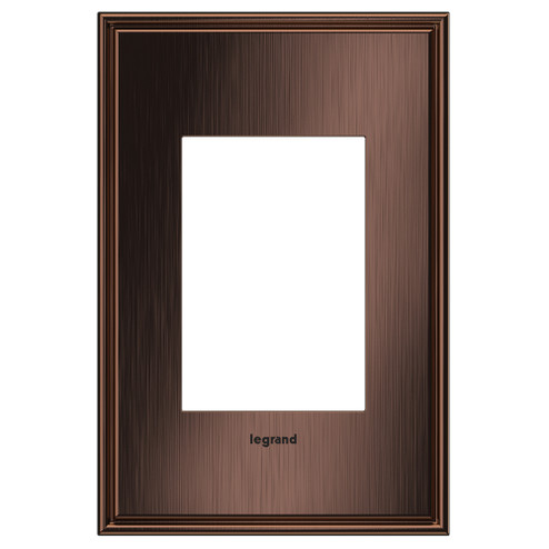 Adorne Wall Plate in Matte Antique Copper (246|AWC1G3MAC4)