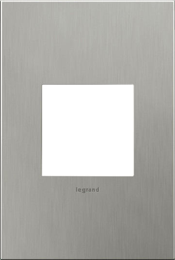 Adorne Wall Plate in Brushed Stainless Steel (246|AWC1G2BS4)
