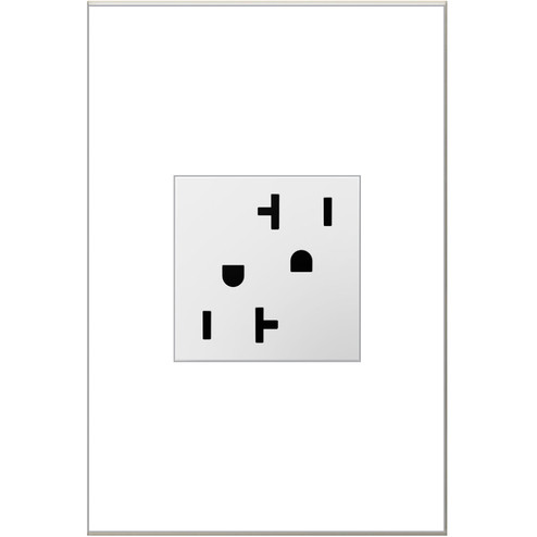 Adorne Tamper-Resistant Outlet in White (246|ARTR202W4)