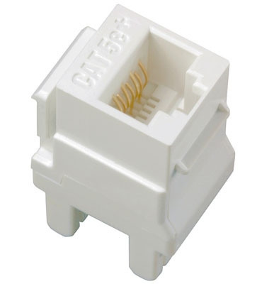 adorne Cat 5e RJ45 Data/Phone Insert in White (246|AC5ERJ45W1)
