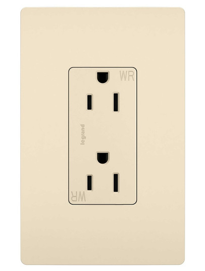 radiant Outdoor Outlet in Light Almond (246|885TRWRLA)