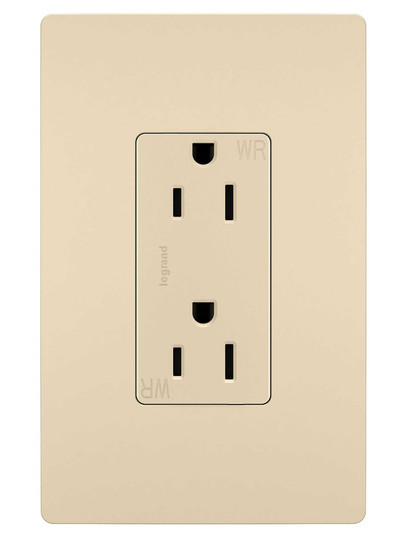 radiant Outdoor Outlet in Ivory (246|885TRWRI)