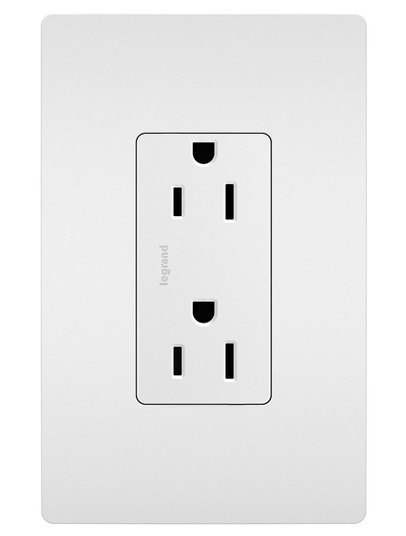 radiant Tamper-Resistant Outlet in White (246|885TRW)