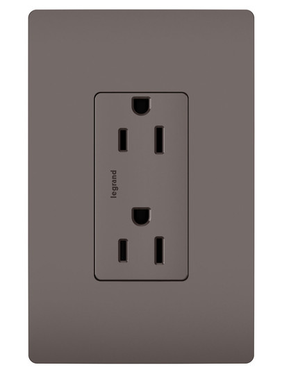 radiant Tamper-Resistant Outlet in Brown (246|885TR)