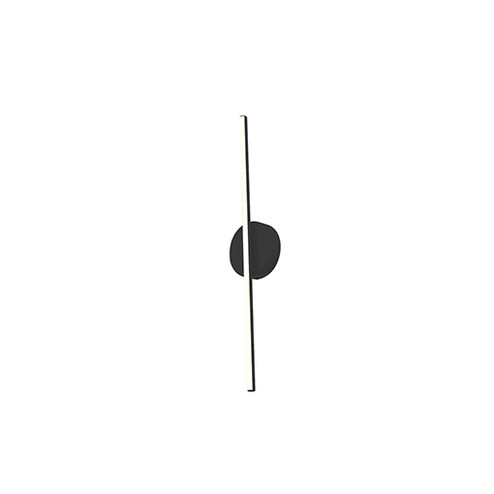 Chute LED Wall Sconce in Black (347|WS14923-BK)