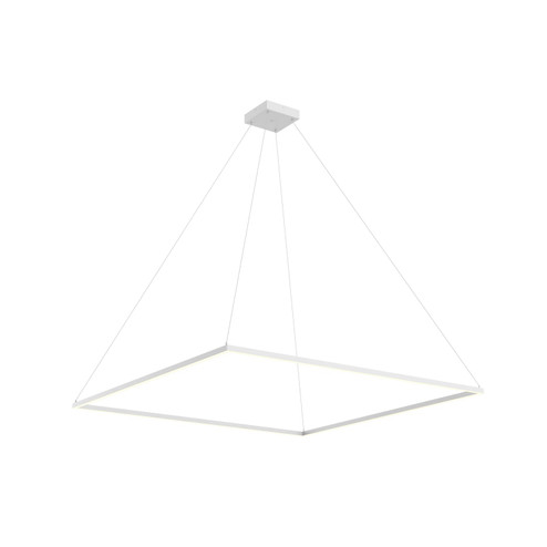 Piazza LED Pendant in White (347|PD88160-WH)