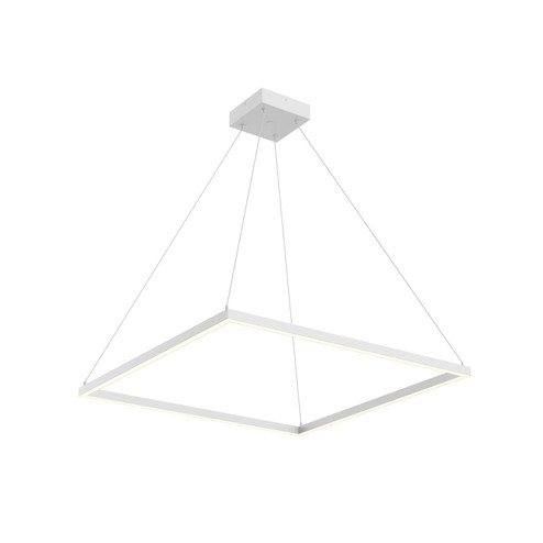 Piazza LED Pendant in White (347|PD88132-WH)