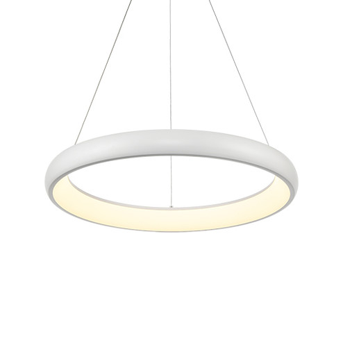 Cortana LED Pendant in White (347|PD82724-WH)