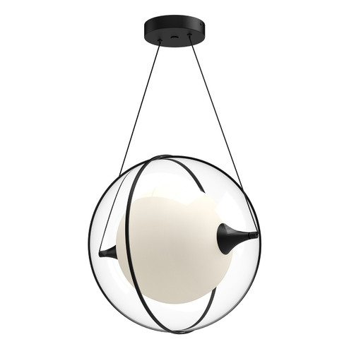 Aries LED Pendant in Black (347|PD76716-BK)